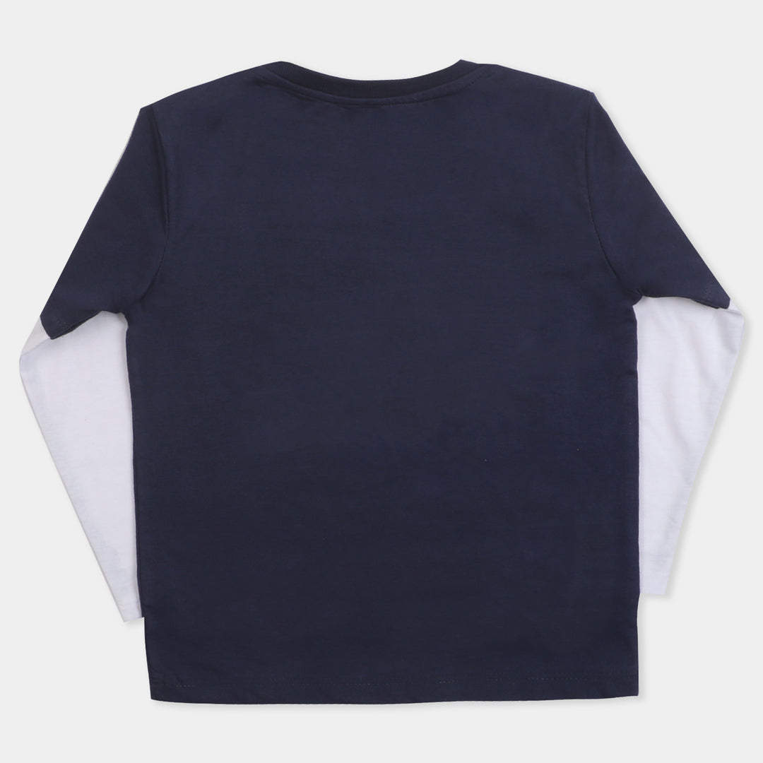 Boys 2 PCs Suit Nasa Flight - Navy