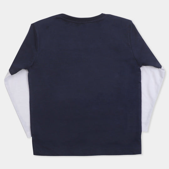 Boys 2 PCs Suit Nasa Flight - Navy