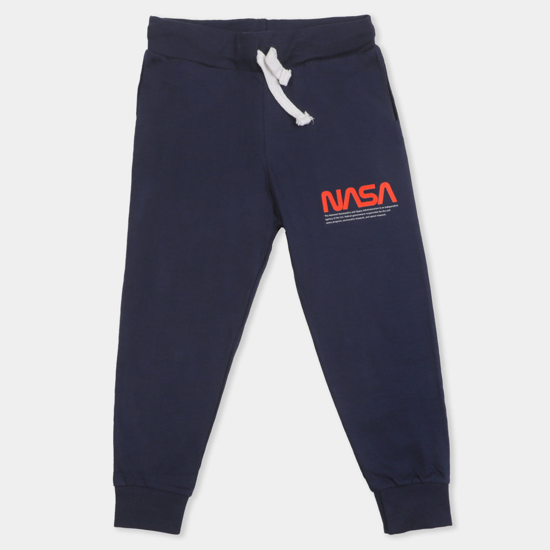 Boys 2 PCs Suit Nasa Flight - Navy