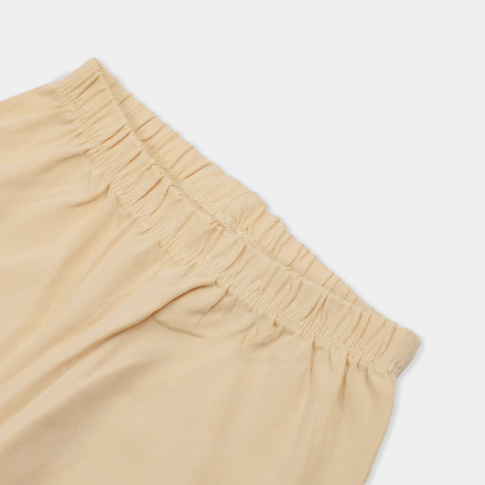 Girls Tight Basic - Wheat