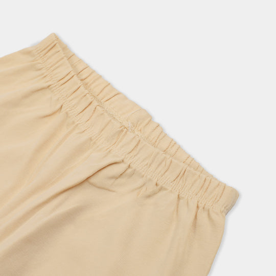 Girls Tight Basic - Wheat