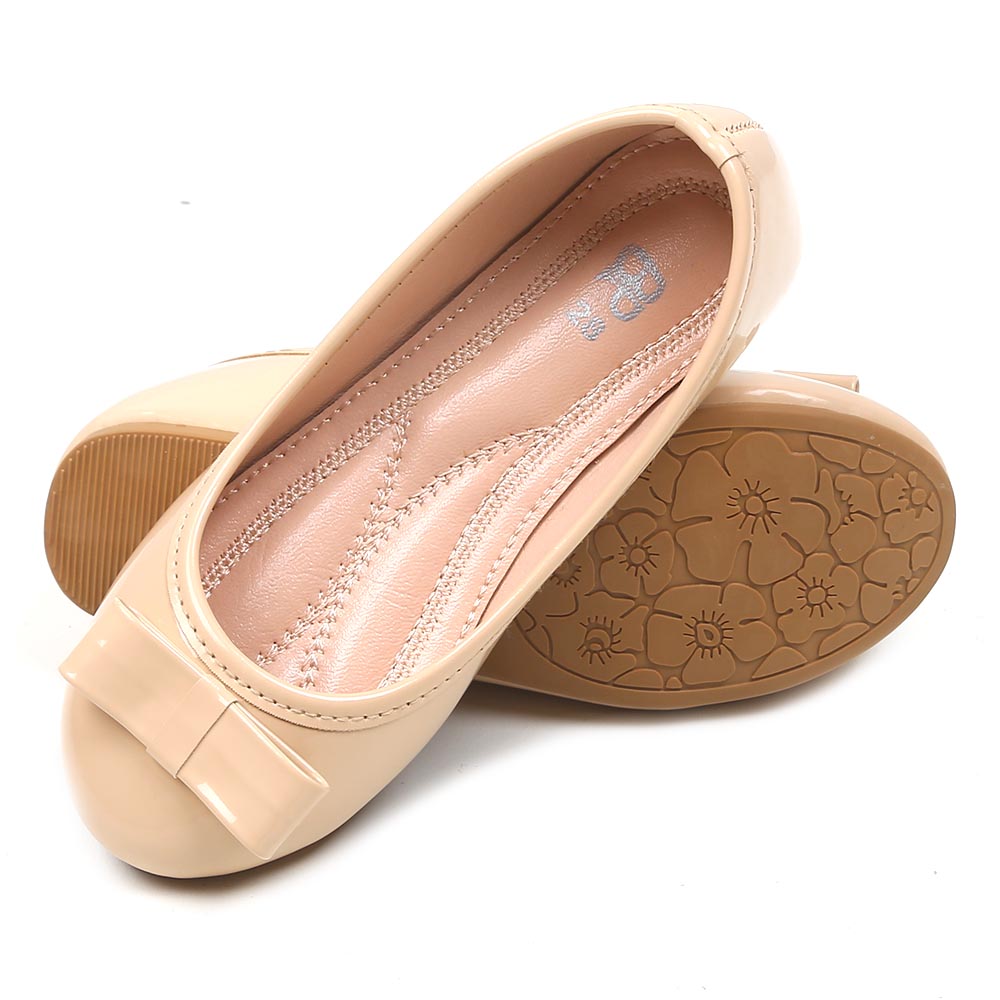 Girls Pump 910-14 - Fawn