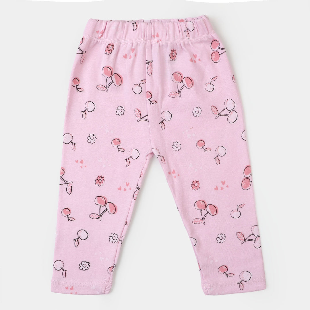 Infant Girls Rib Pyjamas Pack Of 3 - Multi