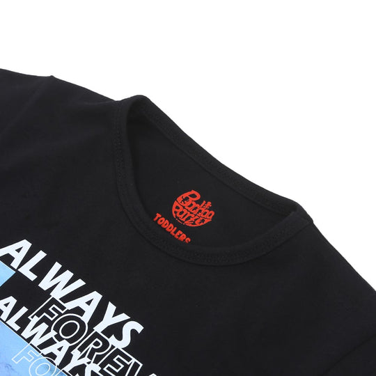 Boys T-Shirt H/S Always Forever - BLACK