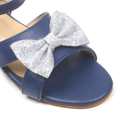 Girls Sandal Heels 319 - Navy