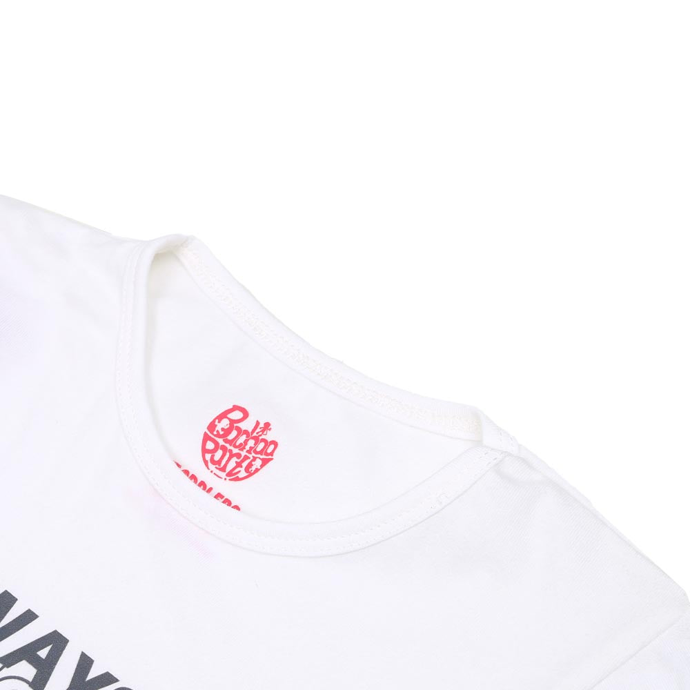 Boys T-Shirt H/S Always Forever - White