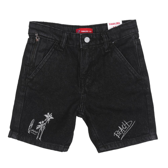 Boys Short  Denim Summer Forever - CHARCOAL