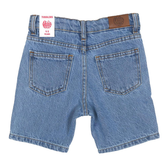 Boys Short Denim Summer Forever - Ice Blue