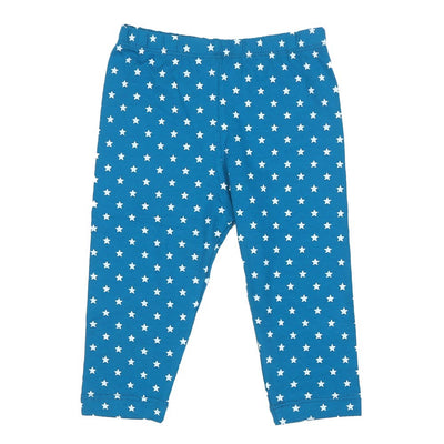 BP-Infant Girls Printed Tights Star - Blue