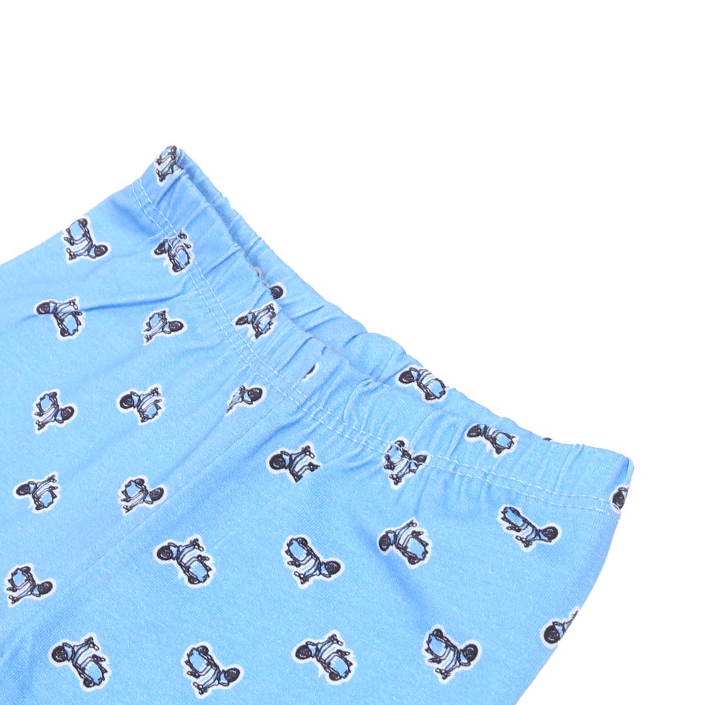 BP-Infant Girls Printed Tights VESPA - Blue