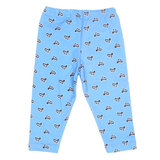 BP-Infant Girls Printed Tights VESPA - Blue