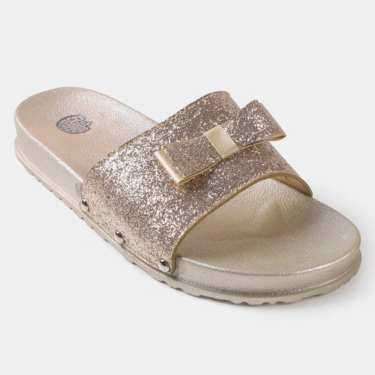 Girls Slipper CL-3 - Gold