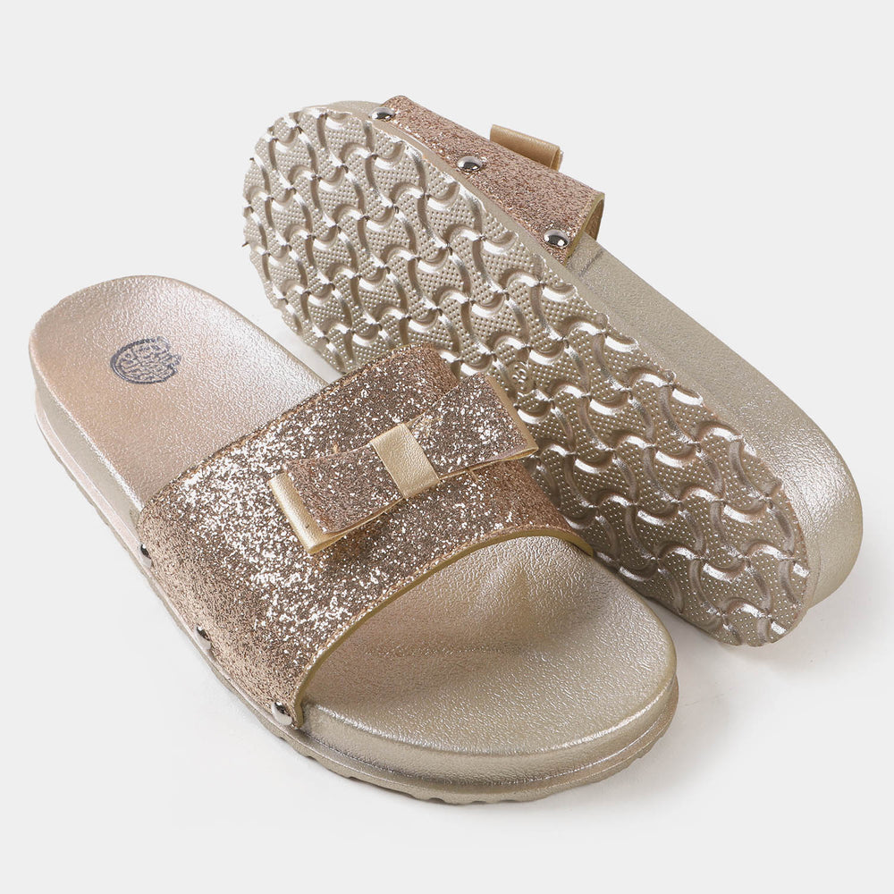 Girls Slipper CL-3 - Gold