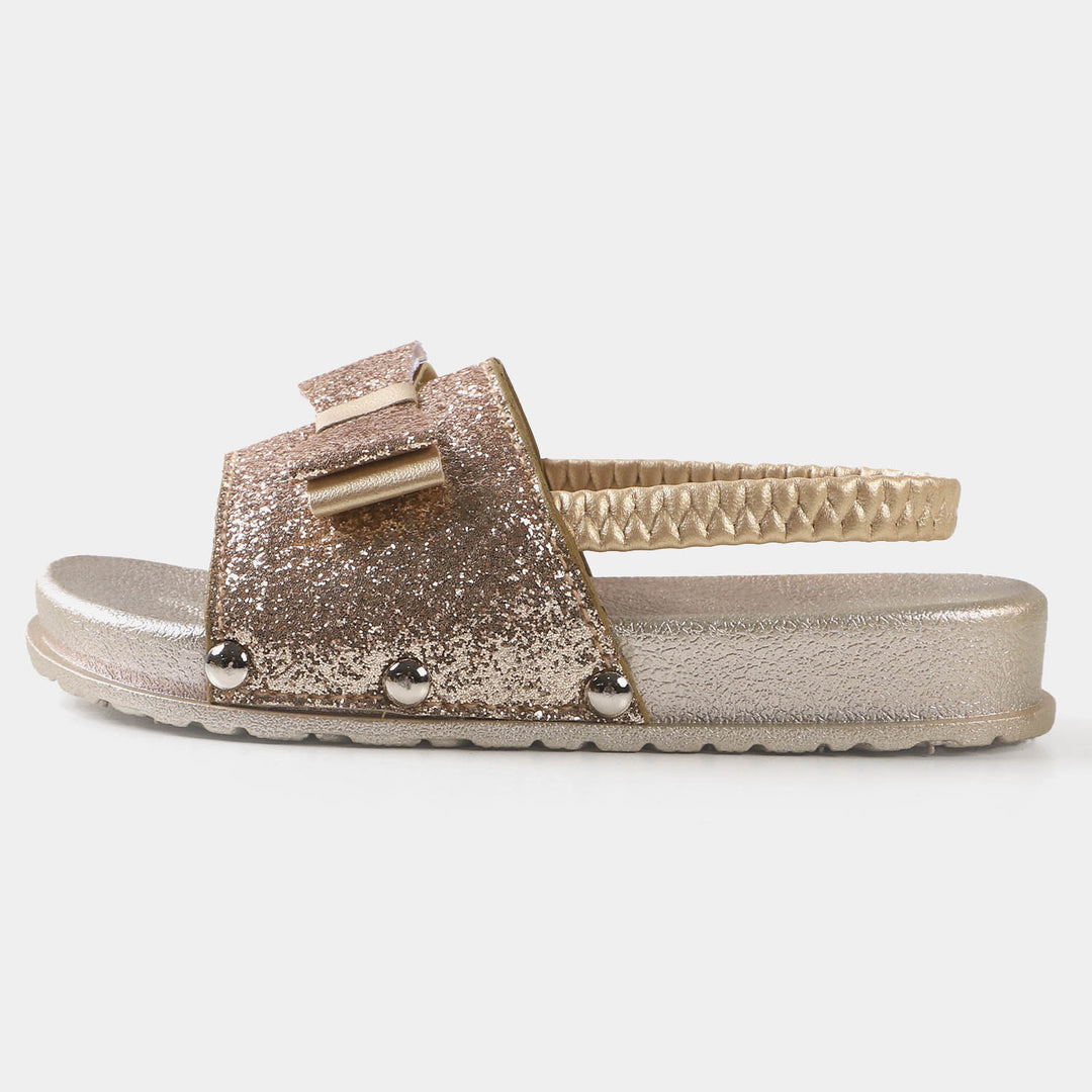 Girls Slipper CL-3 - Gold