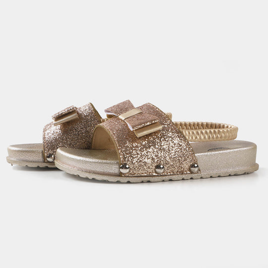 Girls Slipper CL-3 - Gold