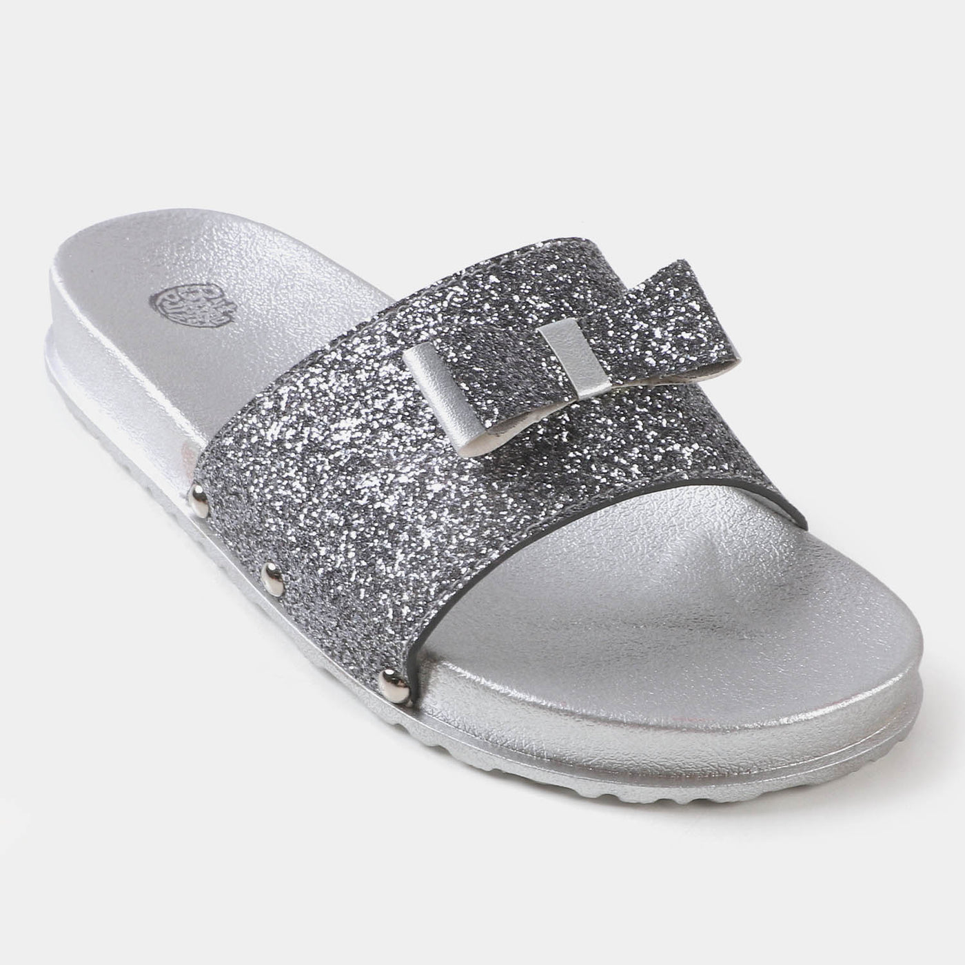 Girls Slipper CL-3 - SILVER