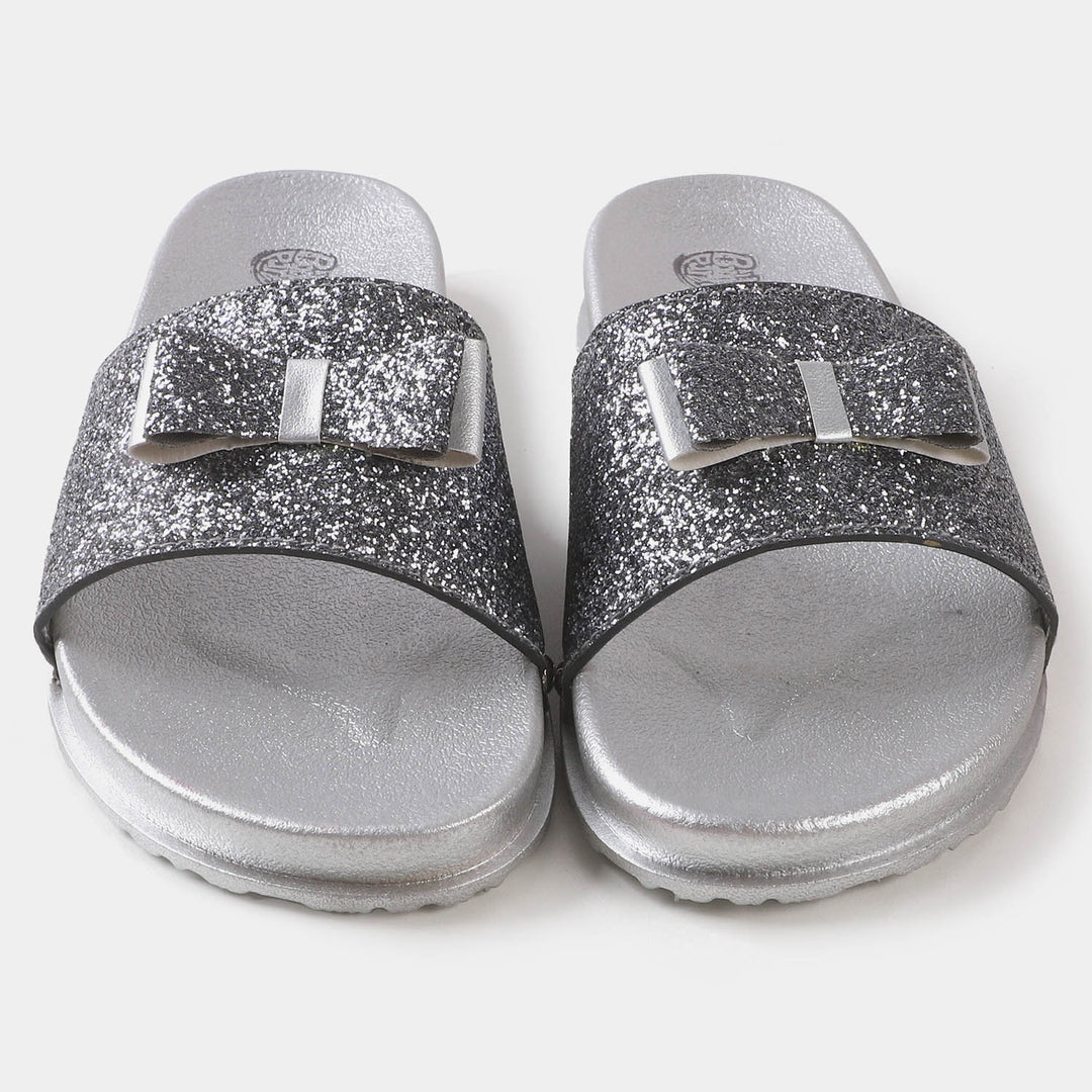 Girls Slipper CL-3 - SILVER