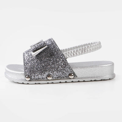 Girls Slipper CL-3 - SILVER