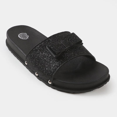 Girls Slipper CL-3 - BLACK