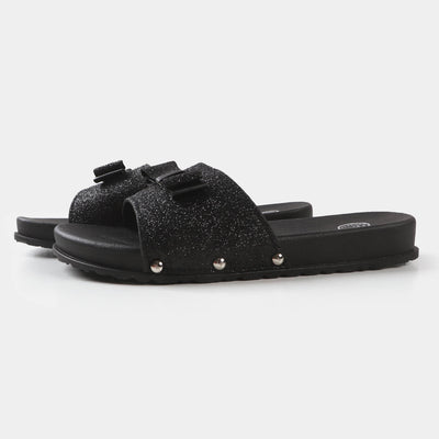 Girls Slipper CL-3 - BLACK