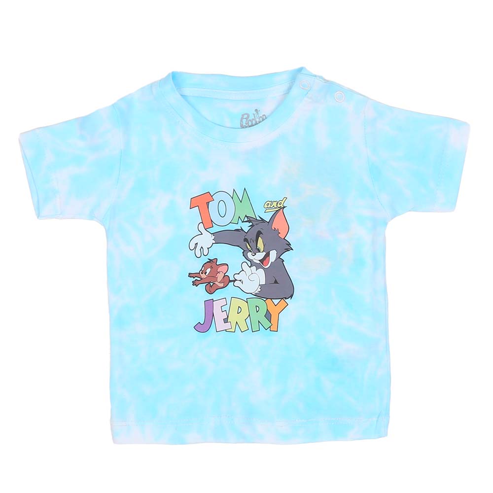 Infant Boys T-Shirt Cartoon Character - Blue