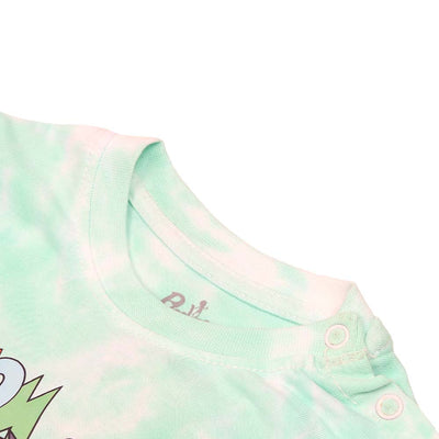 Infant Boys T-Shirt Cartoon Character - Green