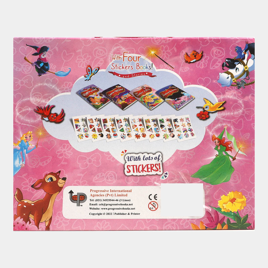 Princess Activity Books & stickers Pack For Girls