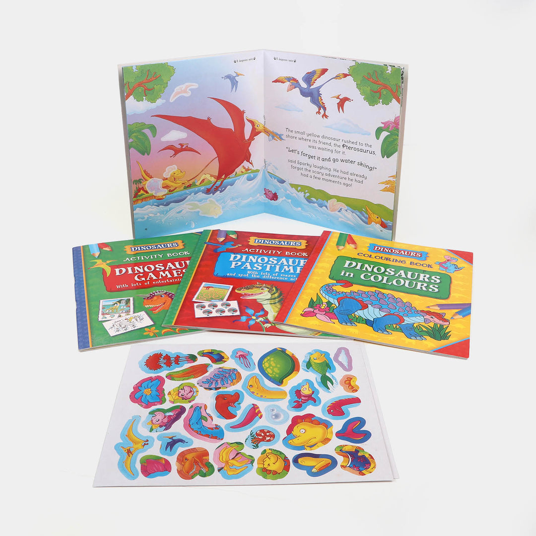 Dinosaur Activity Pack Book For Kids