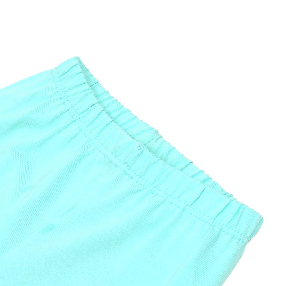 Infant Girls Plain Tights - Beach Sky