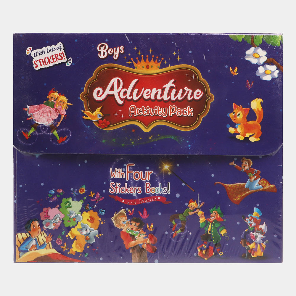 Boys Activity Books & stickers Pack