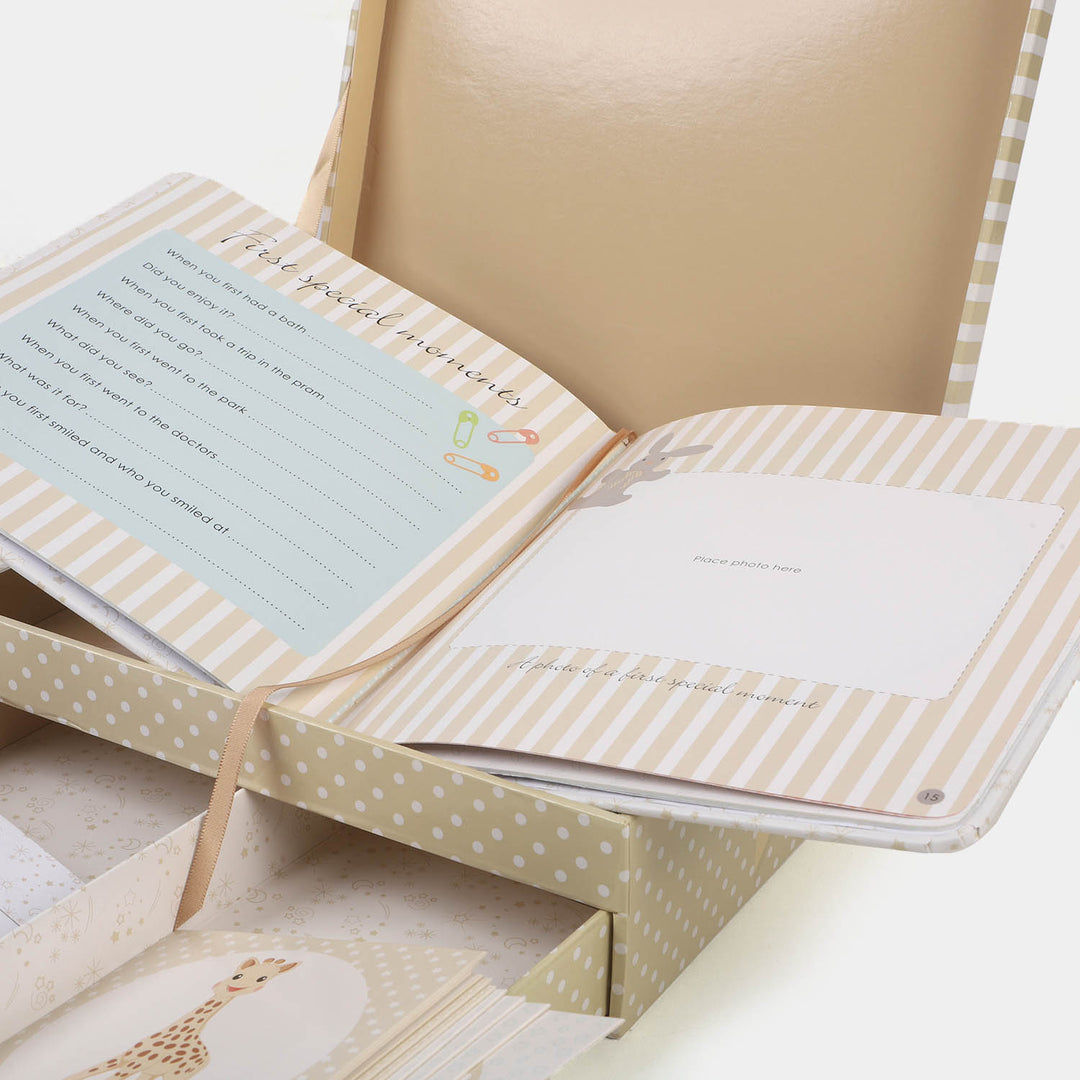 Baby Record Book, Keepsake Box