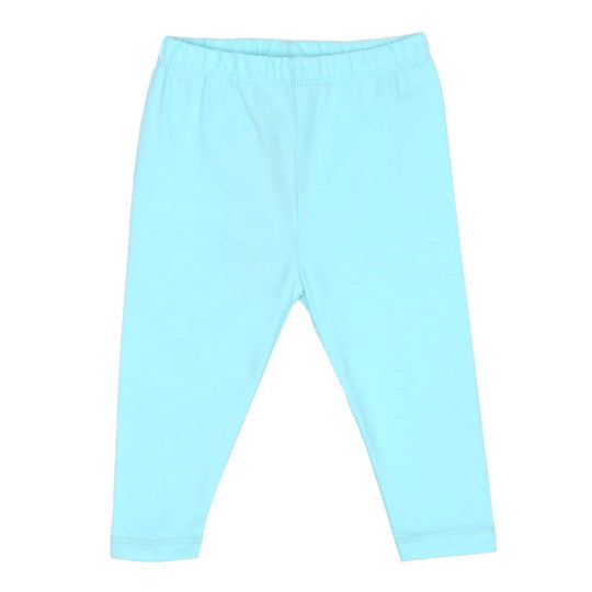 Infant Girls Plain Tights - Sky Blue