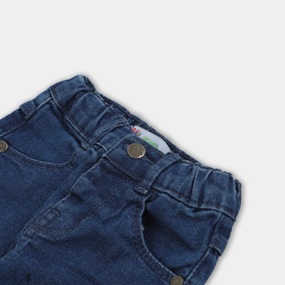 Infant Girls Pant Denim Love - Mid Blue