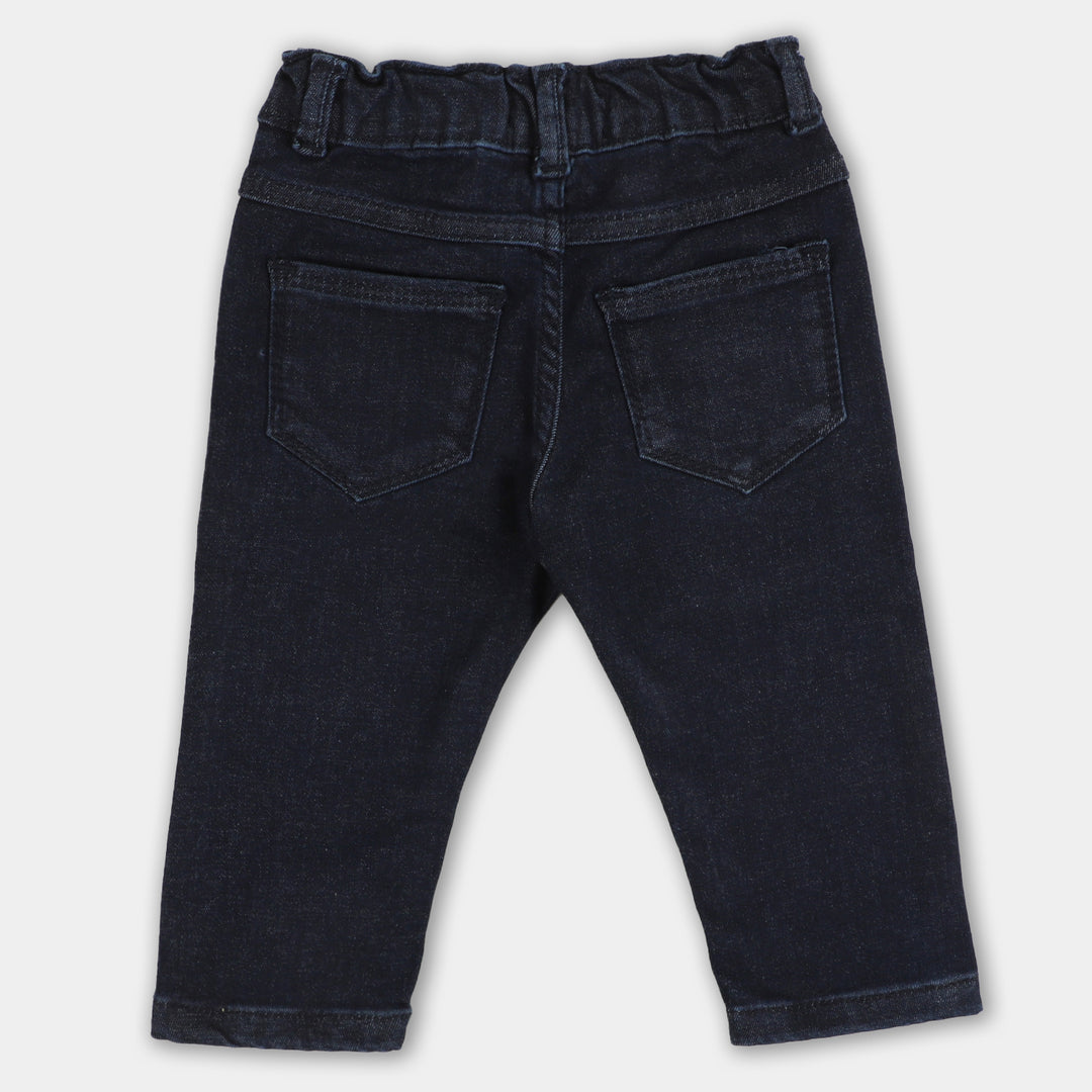 Infant Boys Pant Denim Character - DARK BLUE