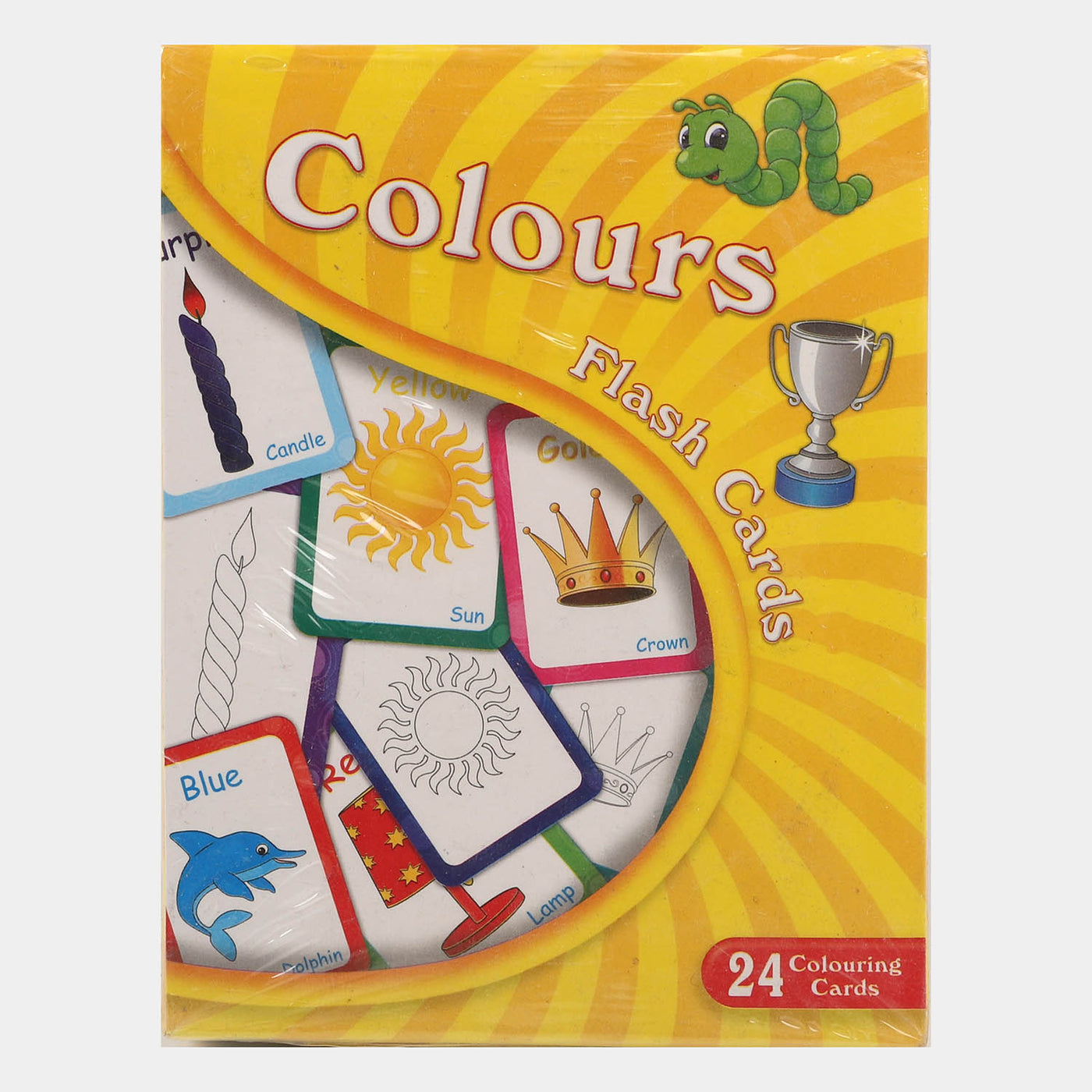 Colors Flash Cards For Kids 24 Cards