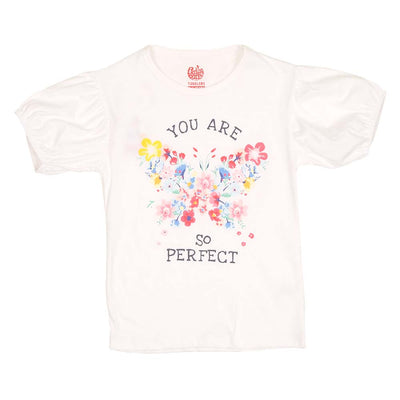 Girls T-Shirt Perfect - White