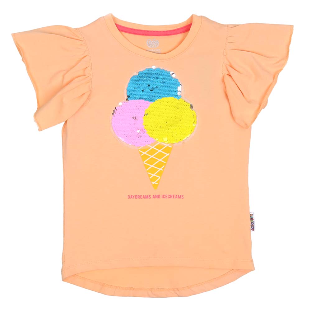 Girls T-Shirt Day Dream - Cream Puff