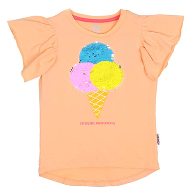 Girls T-Shirt Day Dream - Cream Puff