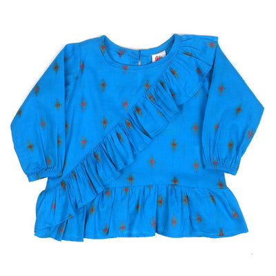 Infant Girls Casual Top Moon Light - Turquoise