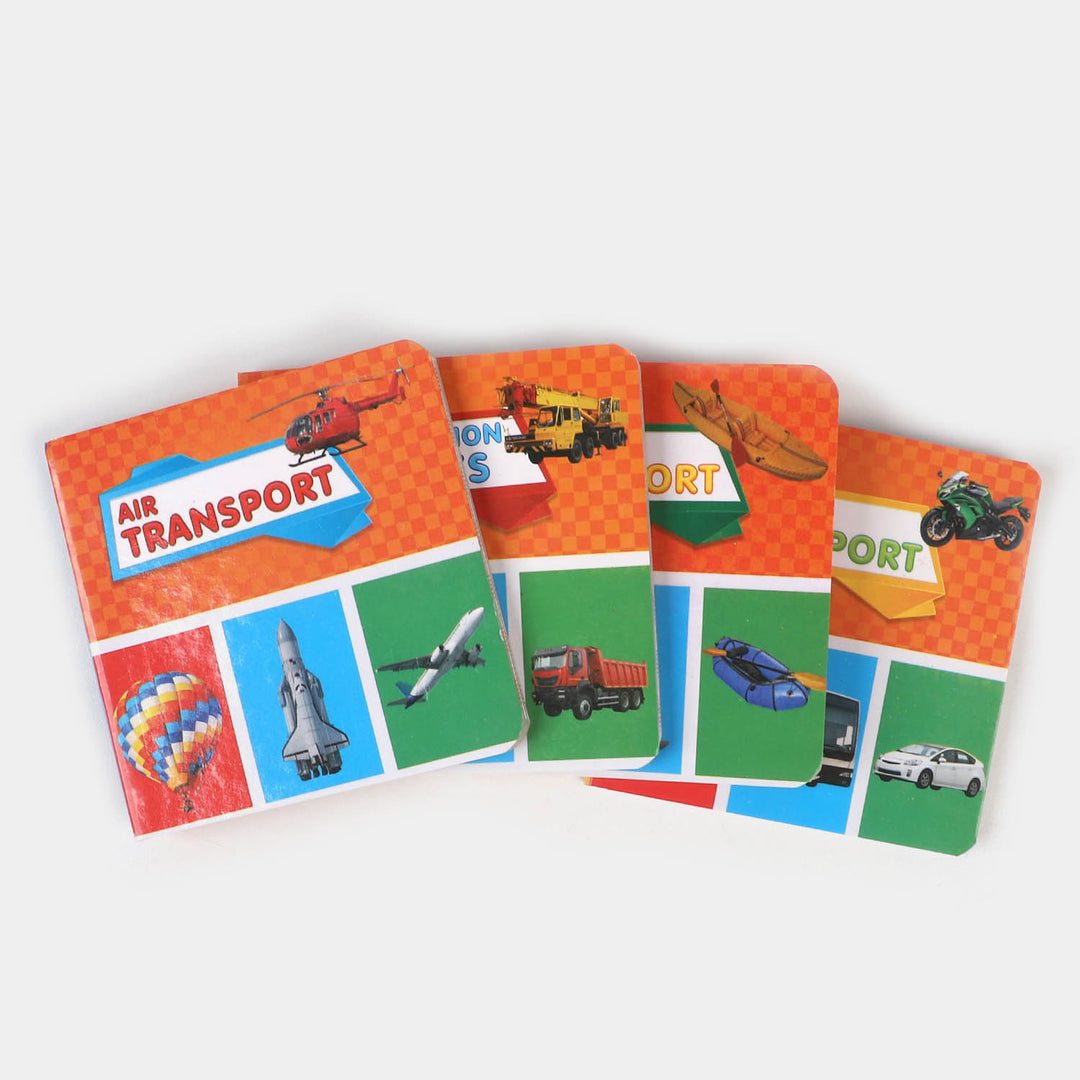 My Transport Pocket Library For Kids Pack Of 4