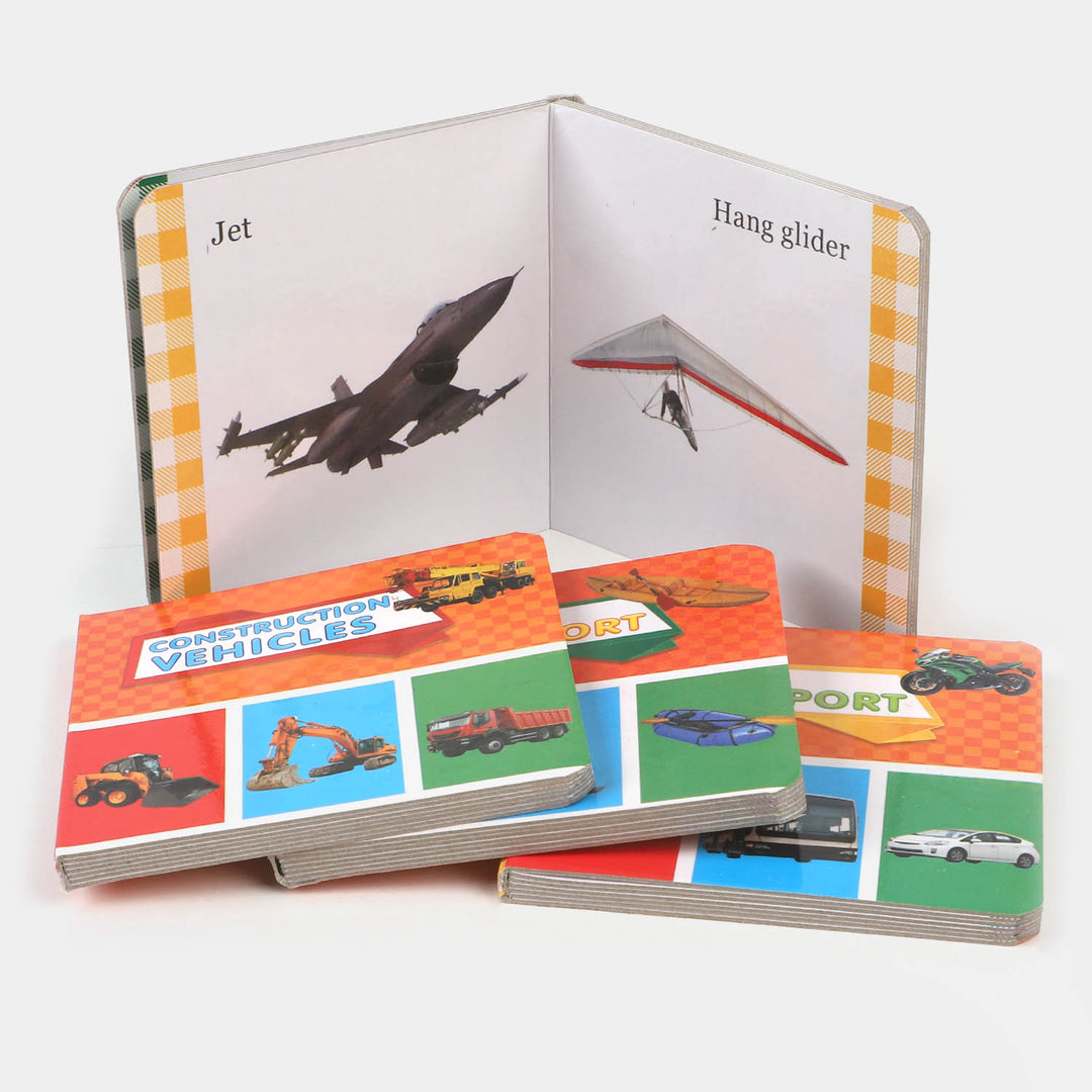 My Transport Pocket Library For Kids Pack Of 4