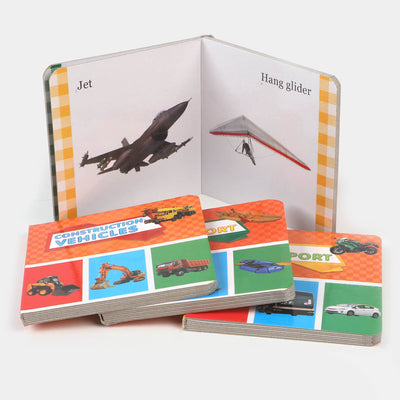 My Transport Pocket Library For Kids Pack Of 4