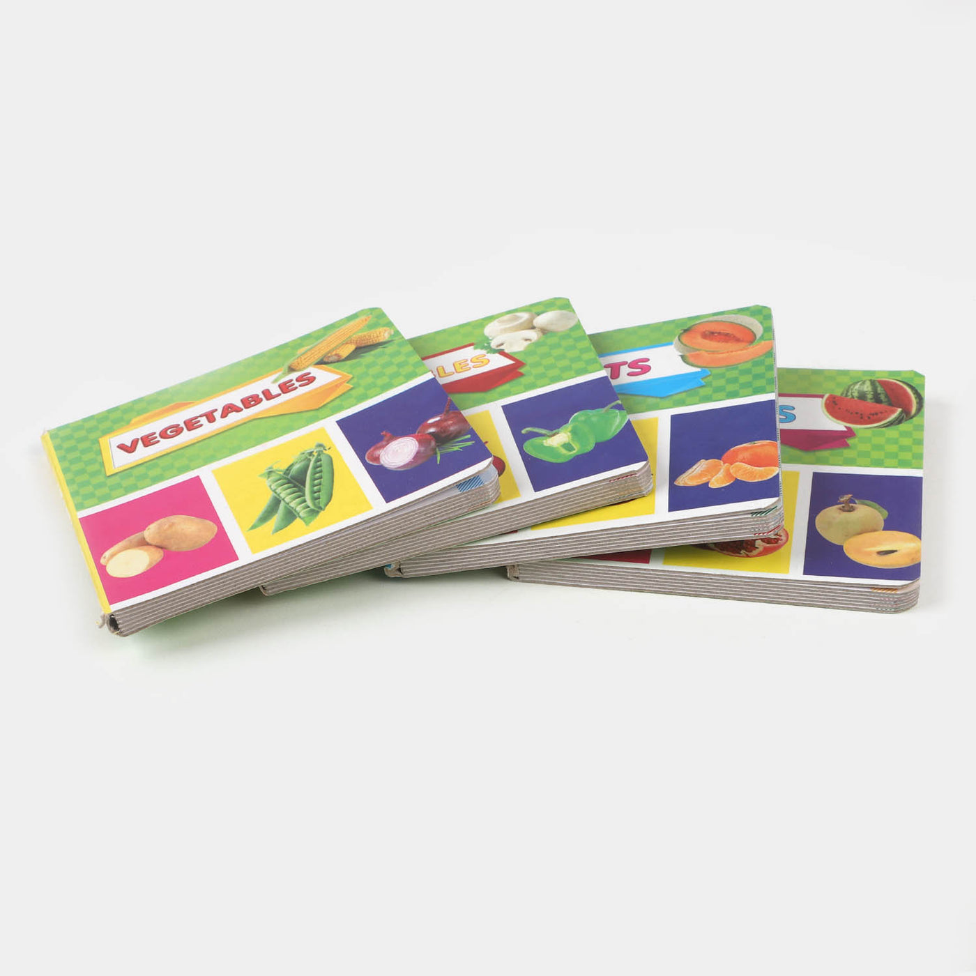 My Fruits & Vegetables Pocket Library Pack Of 4