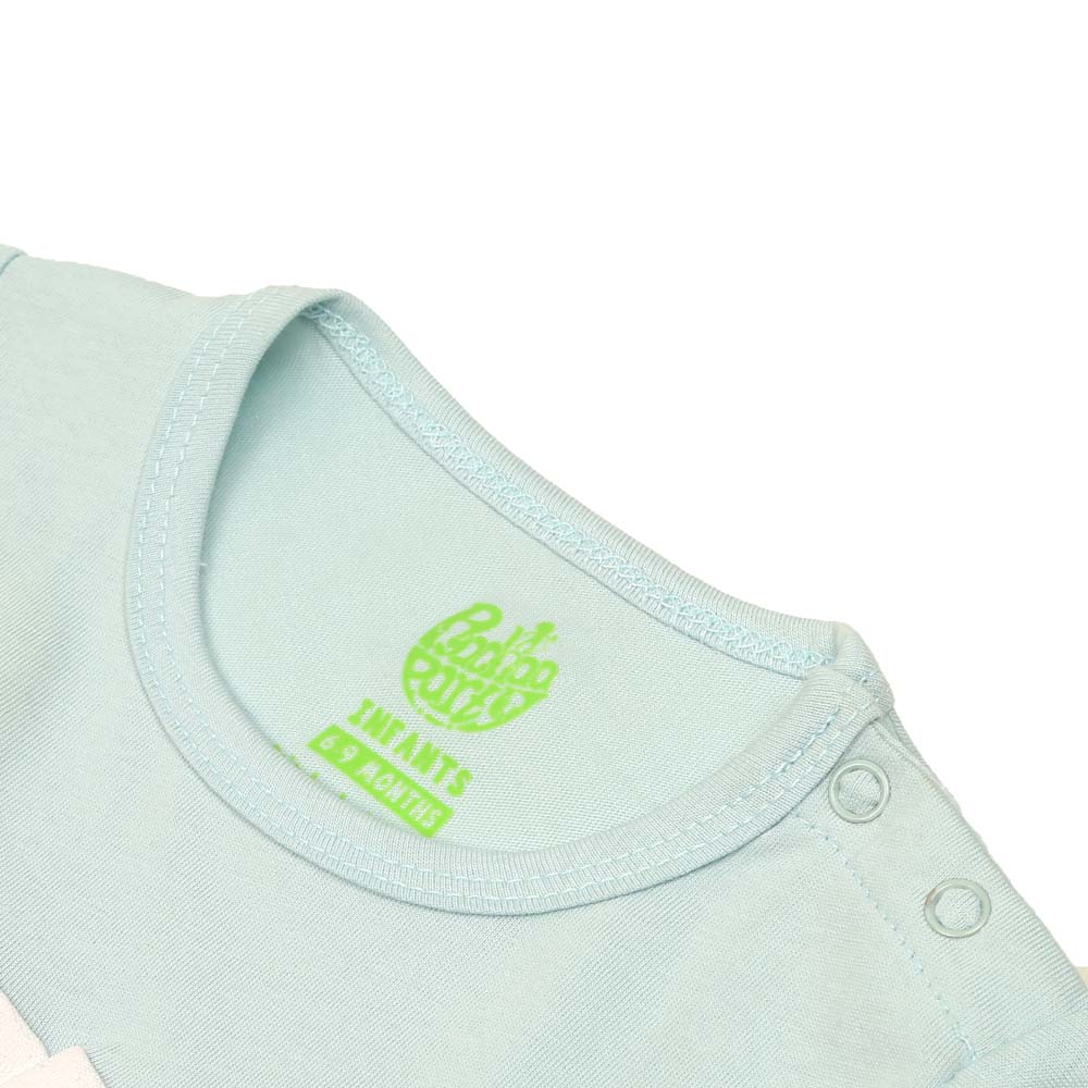Infant Boys Knitted Suits Peek A Boo - Teal