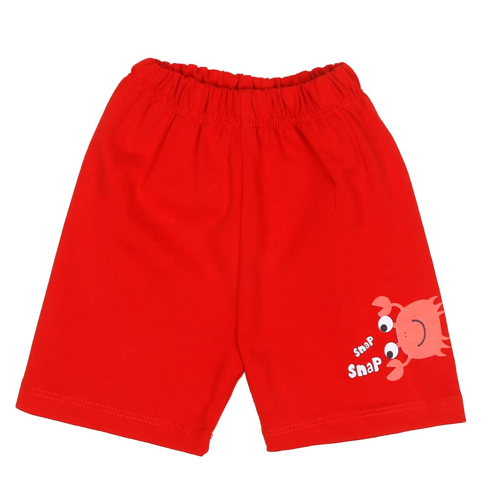 Infant Boys Knitted Suit Snap Snap - Red