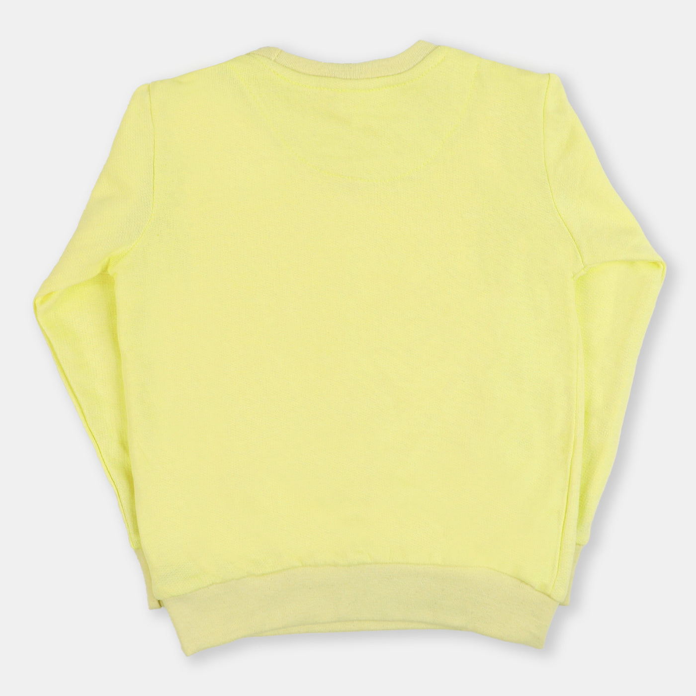 Boys Sweatshirt with Soft Rip - Sunny Lime