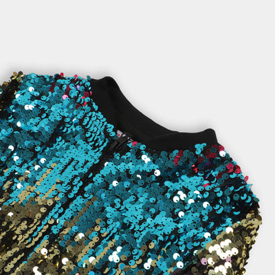 Girls Jacket Sequins S002 F2 - Multi