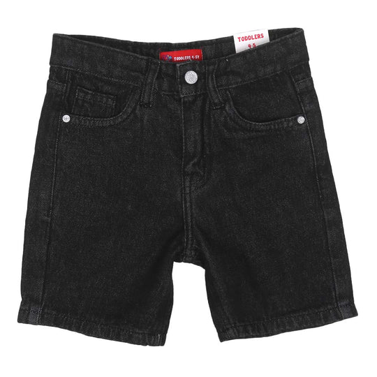 Boys Short Denim Basic SD - BLACK