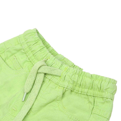 Infant Boys Short Cotton Basic - LT.Green