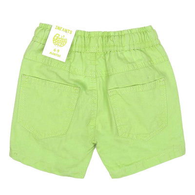Infant Boys Short Cotton Basic - LT.Green